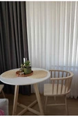 EHM Ahşap 2li Omurga Sandalye Mutfak Cafe Yemek Odası Sandalye. - 3