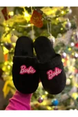 Pofuduk Barbie Panduf Kadın Ev Terliği - 1