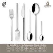 AMBOSS DIAMOND 72 PARÇA ÇATAL KAŞIK BIÇAK SETİ - 2
