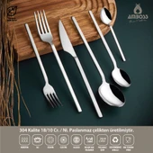 AMBOSS DIAMOND 72 PARÇA ÇATAL KAŞIK BIÇAK SETİ - 1
