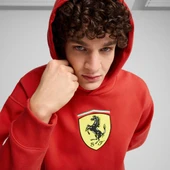 Puma 62705402 Ferrari Race Bigshield Hdie Erkek Sweatshirt thumbnail 4