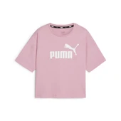 Puma 58686649 Ess Cropped Logo Tee Kadın Spor Tişört - 1