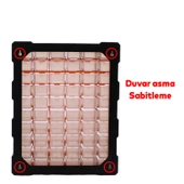 Vida Dübel Civata Kutusu Bölmeli Avadanlık Monoblok Çekmeceli 60'lı Takım Çantası Plastik Organizer - 5