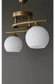Ömür Avize Hestia  gold kasa Modern  2Lİ Camlı Avize - 1
