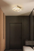 Ömür Avize Holled Hol Koridor Giriş Için Modern Ledli Avize karebeyaz - 1