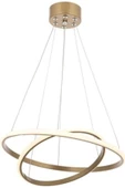 Ömür Avize Alex Modern Tasarım 2lı gold kasa avıze - 1