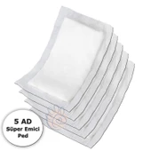 Silky - Erkek Köpekler için Çiş Bel Bandı Yedek Pedi ( 5li ) - 2