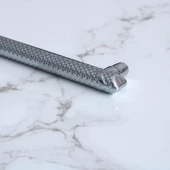 Dekor Krom Metal Kulp 128 mm 12.8 cm Mobilya Çekmece Mutfak Dolabı Dolap Kulpları Kapak Kulpu Kulbu - 6