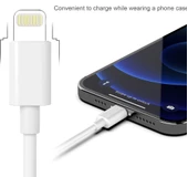 1 METRE Iphone Şarj Kablosu Usb To Lightning 6 6s 7 8 X Xs Xr 11 12 13 14 Pro Max Plus Beyaz - 3