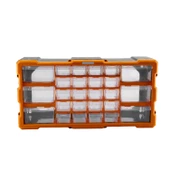 Vida Dübel Civata Kutusu Bölmeli Avadanlık Monoblok Çekmeceli 26'lı Takım Çantası Plastik Organizer - 6