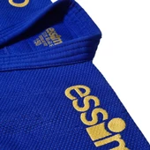 Essimo IJF Onaylı Gold Judo Elbisesi Mavi Judogi - 3