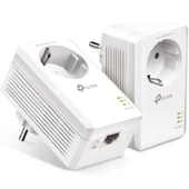 TP-LINK TL-PA7017P KIT AV1000 Gigabit Passthrough Powerline Başlangıç Kiti - 1