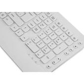 EVEREST Q TRK KM-3850 Beyaz Multimedia Klavye + Mouse Set - 4