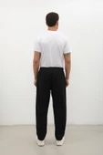 Erkek Beli Lastikli Baggy Pantolon - 6