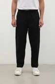 Erkek Beli Lastikli Baggy Pantolon - 7