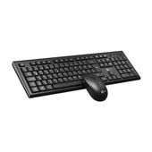 LENOVO LECOO KW200 Kablosuz Q Trk Optic Mouse Siyah Standart Klavye - Mouse Set - 3