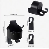 Oto Araç İçi Çok Fonksiyonlu Koltuk Arkası Organizer Bardaklık Telefon Tutucu Askılık Araba Eşya Düzenleyici 1 Adet - 5