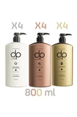 DP DAİLY PERFECTİON,Kuaförlere Özel 12’li Profesyonel Bakım Şampuan Seti 800 ml - 2