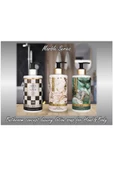 DEXCLUSIVE,Luxury Banyo Konsepti Losyonlu Sıvı Sabun 400 Ml. - Marble Series 3'lü - 2
