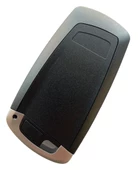 Bmw Cas4 F Serisi Uyumlu Smart Kumanda Kabı Anahtar Kabı Oto Anahtarlık 4 Tuşlu Logolu Gri thumbnail 2