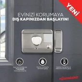Doras Apartman Dış Kapı Giriş Kapısı Kilit Motorlu Sessiz Otomat 15 Adet Boncuk - 4
