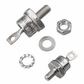 Powermaster Spiral Diyot 70HFR120 70A 1200V Metal Vidalı Diyot - Anot - 1