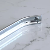 Volga Krom Metal Kulp 224 mm 22.4 cm Mobilya Çekmece Mutfak Dolabı Dolap Kulpları Kapak Kulpu Kulbu - 5