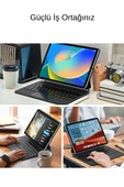 iPad Air 13 Uyumlu Magic Style Manyetik Yapışmalı Klavyeli Kılıf thumbnail 6
