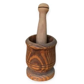 AHŞAP HAVAN NO:3 - 1