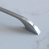 Ezgi Metal Krom Kulp 128 mm 12.8 cm Mobilya Çekmece Mutfak Dolabı Dolap Kulpları Kapak Kulpu Kulbu thumbnail 5
