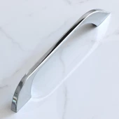 Ezgi Metal Krom Kulp 160 mm 16 cm Mobilya Çekmece Mutfak Dolabı Dolap Kulpları Kapak Kulpu Kulbu thumbnail 7