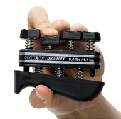 CanDo Digi-Flex el egzersiz aleti - Siyah, x-ağır - Parmak (9,0 lb) / el (31,0 lb)10-0744 - 3