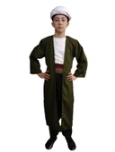 Türk İslam Bilim İnsanları Çocuk Kostümleri Eski Bilim Adamı Kıyafeti Ali Kuşçu - 1