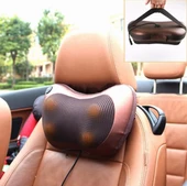 Araç ve Ev İçin Ovmalı Masaj Aleti Yastığı Ayak Bel Boyun Sırt Cihazı Minder - 5