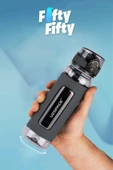 Uzspace FiftyFifty 520ml Tritan Su Matarası Silikon Korumalı Kaydırmaz Gövde - 3