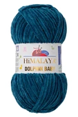 Himalaya Dolphin Baby Kadife Örgü İpi 80348 - Petrol Yeşil - 1