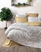 Cotton Box Tek Kişilik Bohem Nevresim Takımı Najva Hardal - 1