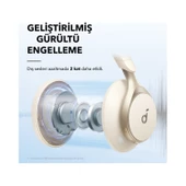 Anker Soundcore Space One Kulak Üstü Bluetooth Kulaklık Beyaz thumbnail 4