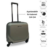 ANHELO Traveller ABS Hostes-Pilot Boy Valiz - 5