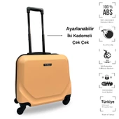 ANHELO Traveller ABS Hostes-Pilot Boy Valiz - 6