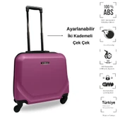 ANHELO Traveller ABS Hostes-Pilot Boy Valiz - 1