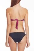 Dagi Cup'lı Straplez Siyah Bikini Takımı - 2