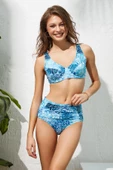 Pierre Cardin 221241 Chicas Balenli Korseli Göğüs Toparlayıcı Yüksek Bel Bikini Takım - 1