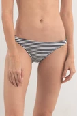 Blackspade Siyah/Beyaz Çizgili Bikini Alt - 1