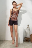 Pierre Cardin 221136 Fairy Şortlu Drapeli Balensiz Yüzücü Mayo - 3