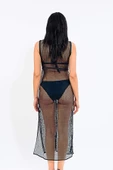 MED Alaya Maxi Pareo Kimono Siyah - 3