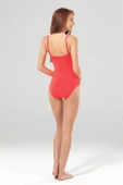 Blackspade 8886 Kadın Göbek Toparlayıcı Neon Pembe Kruvaze Mayo - 2