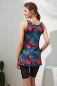 Pierre Cardin 221509 Dubai Askılı Tesettür Tankini Takım - 2