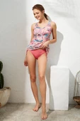 Pierre Cardin 221503 Lima V Yaka Sürgülü Tankini Takım - 3