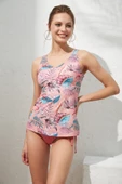 Pierre Cardin 221503 Lima V Yaka Sürgülü Tankini Takım - 9